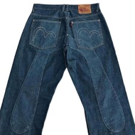 evisu daicock denim master indigo raw denim