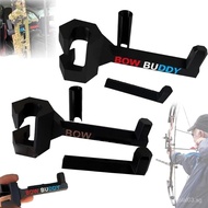 Twist-On 2.0 Bow Buddy – Nearly Universal Bow Hanger for s, Portable Compound Bows Headrest Accessor