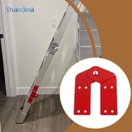[Shamjina] Attic Ladder Hinge Foldable Hardware Compact Alloy Steel Support for Home Stair Folding L