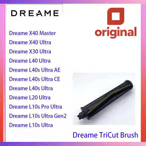 Original Dreame TriCut Brush for X40 Master/X40 Ultra/X30 Ultra/L40 Ultra/L40s AE/L40s CE/L40s L20 U
