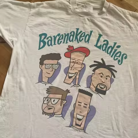 1993 Barenaked Ladies Band S to 5XL T-shirt S5866