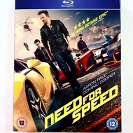Need for Speed Blu-ray Region B Aaron Paul Dominic Cooper Action Racing Movie with Slipcover