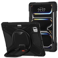 Hybrid shockproof case for iPad Pro M5 11 inch A3357 A3358 A3359 iPadPro M4 A2837 A2836 A3006 rotary