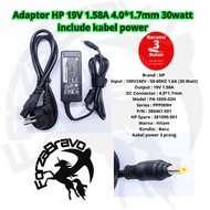HP 19V 1.58A 4.0*1.7mm 30watt Laptop Adapterhp for Mini Compaq 110 110C 210 700 3 Month Warranty Inc