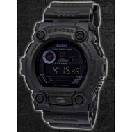 Sports Men Watch Casio_G_shock_Mat Moto Full Black ( Cermin Kaca)