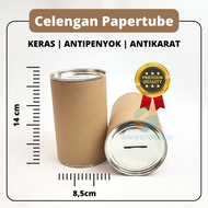 MEDIUM PAPERTUBE PIGGY BANK | Plain piggy bank | PAPERTUBE | CORETUBE PIGGY BANK | CARDBOARD PIGGY B