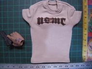  MCToys T恤  MCF-001-A T-shirt早期商品(品質作工縫線剪裁有料) 1/6 比例男性服裝如圖所示