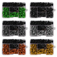 A Set M6 M5 Fairing Bolts Kit Fastener Clip Screws Nut for Kawasaki Z1000 Z250 Z400 Z650 Z800 Z900 R