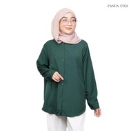 PANDAEYES KEMEJA ROUCKNECK (CLO-CNMD5529BL)