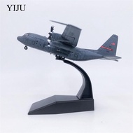 [YIJU] 1:200 Metal C130 Transport Plane with Stand for Adult Gifts Shelf Decorations