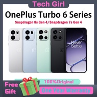OnePlus Turbo 6 Snapdragon 8s Gen 4 /OnePlus Turbo 6V Snapdragon 7s Gen 4 | 6.78" 165Hz 9000mAh 80W