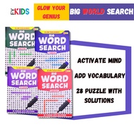 BIG WORD SEARCH - Word Search - Vocabulary - Puzzles Book - Genius Big - Kreatif Book