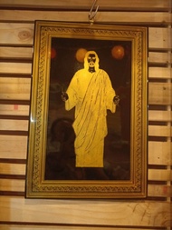 Lacquer art of Jesus Christ