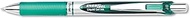 Pentel BL77D EnerGel RTX Retractable Liquid Gel Pen.7mm, Black/Gray Barrel, Green Ink