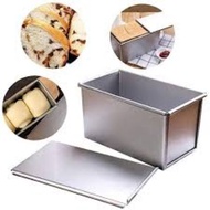 Solid Toast Box 450g/750g Aluminium Bread Mould Loaf Tin