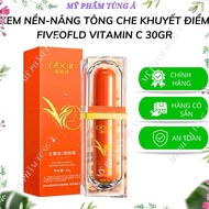 Five VC Vitamin C Foundation - Tone Enhancement, Concealer, Anti-Aging, Soft and Smooth Skin (30g)