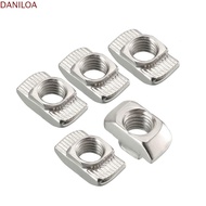 DANILOA Nuts Fasteners Carbon Steel M3-M8 Home Improvement EU Standard Multi Size Aluminum Profiles