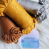 Benang | Tali Polyester 4mm | 4mm+ edelmac Macrame Weaving handycraf