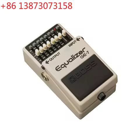 BOSS GE-7 Seven-Band Graphic Equalizer EQ Guitar Pedal Professional Electric Guitar Bass Stompbox El