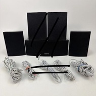 Onkyo SKR-395 一對喇叭連腳架 可作前置或後置喇叭 家庭影院 音響組合 Surround Sound Speakers Denon