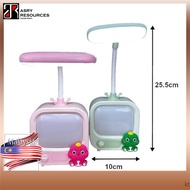 Retro TV Lamp USB Rechargeable LED Night Light | Lampu Meja TV Retro LED Malam Boleh Cas USB