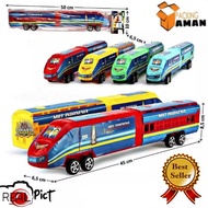 KGP890 CHILDREN'S TOY EXPRESS TRAIN / MRT TRAIN TOY / FAST TRAIN / PULL BLACK TOY / SIZE 44 CM