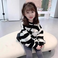 LIREGONGZHU | Striped Girls Top