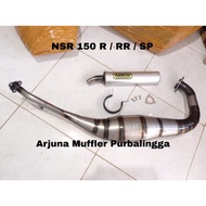 Arrow NSR 150 R - RR - SP Exhaust - Argon slincer Aluminum welding Plate Material