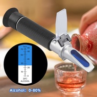 Ready Stock 0-80% Alcohol Meter Alcohol Meter Alcohol Meter Alcohol Concentration Meter Alcohol Hydr