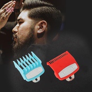 &X 2Pcs 1.5/4.5mm Electric Hair Clippers Limit Comb Haircut Calipers Electroplating Limit Comb Posit