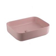 อ่างล้างหน้าวางบนเคาน์เตอร์ COTTO C00126PQ สีชมพูด้าน (1267559)