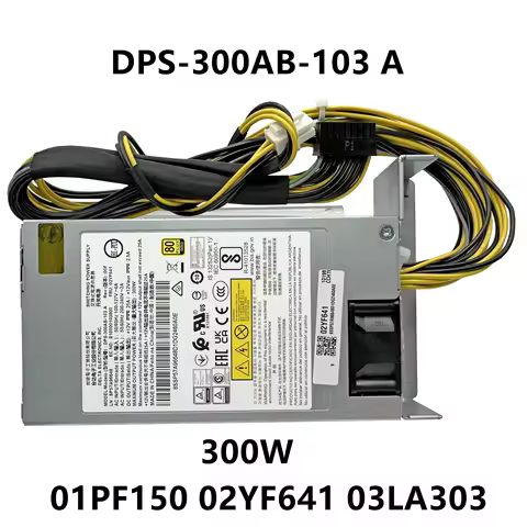 New Original PSU For Lenovo SR250 SR258 V2 SR250 V3 Power Supply 300W DPS-300AB-103 A DPS-300AB-103A
