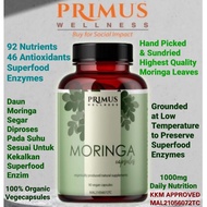 (KKM APPROVED) Primus Wellness Moringa Capsules   Kapsul Moringa Oleifera   Kapsul Daun Kelur Antiok