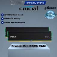 Crucial Pro Laptop RAM 3200 Mhz SODIMM DDR4 RAM Memory (16GB/32GB)