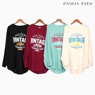 PANDAEYES Vintage Batwing Sweatshirt CLO-CNWJ1114BLTQ...