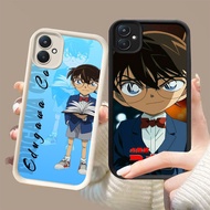 DJ-18 Detective Conan Silicone Casing black and white for Xiaomi poco 14T C71 C65 13T 14 Pro 5G