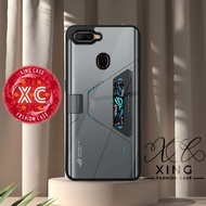|EZ20| XING CASE OPPO A5s AX5s A7 A11K A12 A12s F9 F9PRO REALME 2 PRO GLOSSY GLASS EFFECT | CUSTOM S