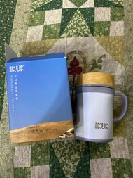 IKUK 艾可 瓷芯手把 陶瓷保溫杯