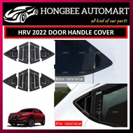 HONDA HRV 2022-2024 DOOR HANDLE COVER CARBON FIBER / PIANO BLACK COLOR PEMAMNG PINTU HRV 2022 READY 