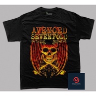 BAND - Avenged Sevenfold A7X T-Shirt - Shirt - T-Shirt - T-Shirt - Cotton Combed 24s