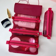 กระเป๋าใส่เครื่องสำอางกันน้ำความจุขนาดใหญ่ 4 in 1 Travel Carry-on Storage กระเป๋าแต่งหน้า