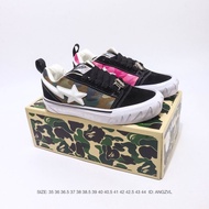 Vans × BAPE Knu Skool | Street Rocket platform shoes