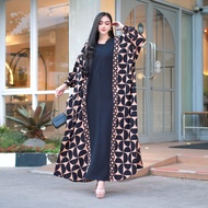 KAFTAN DONIA BILLION KAFTAN MAXY DRESS SUPER JUMBO BUSUI FRIENDLY LENGAN PANJANG KERUT