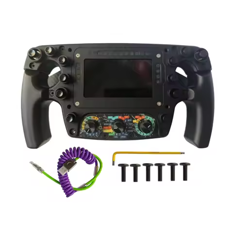 ECANNON ECF2 Formula Wheel Steering Wheel For Logitech/simagic/moza /Fanatec /Thrustmaster F1 Racing