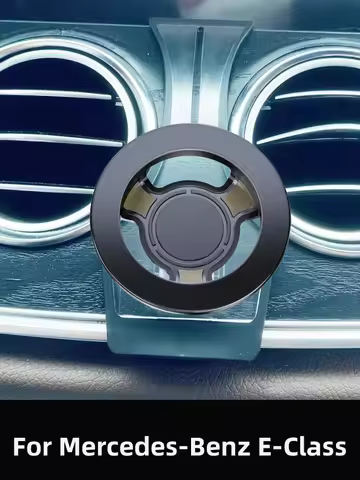 Special Car Phone Holder For Mercedes-Benz E Class E250 E300 E350 2017 2018-2023 Magnet Wireless Cha
