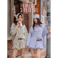 (wint.) Violette 3-piece set 3-piece (Shirt + Balloon Pants + Headscarf) Co Ord Set Women Set Clothe