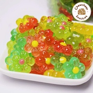 3D Gummy Flowers Gummy Candy [HALAL] | Gula Sweet Candy Fruit Sour Jelly