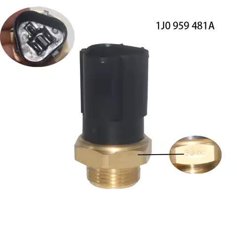 Temperature Sensor Engine Cooling Fan Switch For Volkswagen VW Golf Bora Polo Audi Skoda Seat 3Pin 1