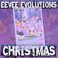 POKEMON TCG ENGLISH VERSION SPECIAL CHRISTMAS CARD - EEVEE EVOLUTIONS