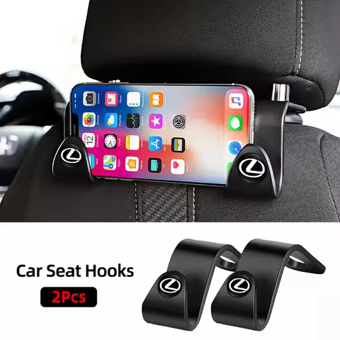 2Pcs Portable Car Seat Back Hooks Storage Accessories For Lexus GS IS LS500h ES260 ES300h RX350h NX2
